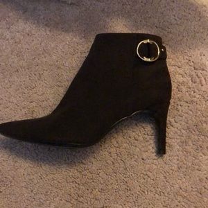 Calvin Klein booties, never worn.